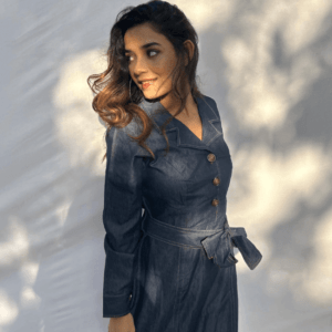 Denim dress