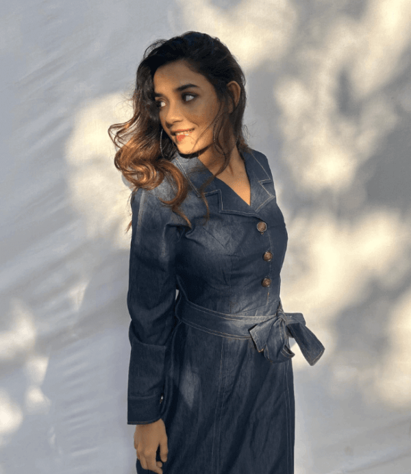 Denim dress