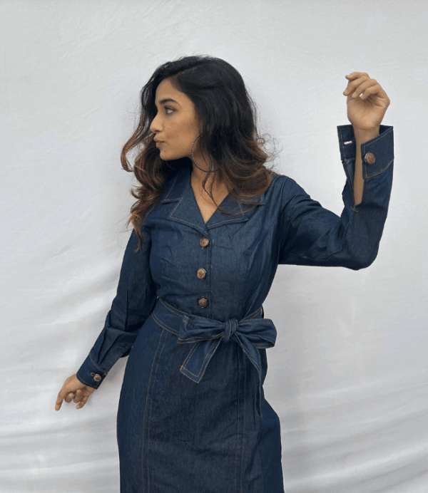 Denim dress - Image 6