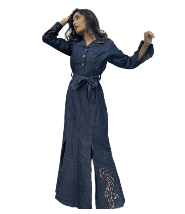 Denim dress - Image 4