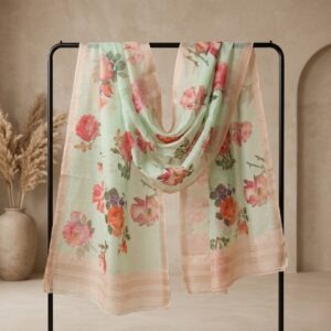 Dupatta Organza floral