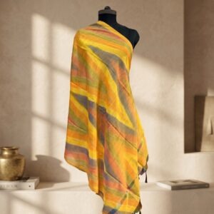 Dupatta muti coloured lehariya